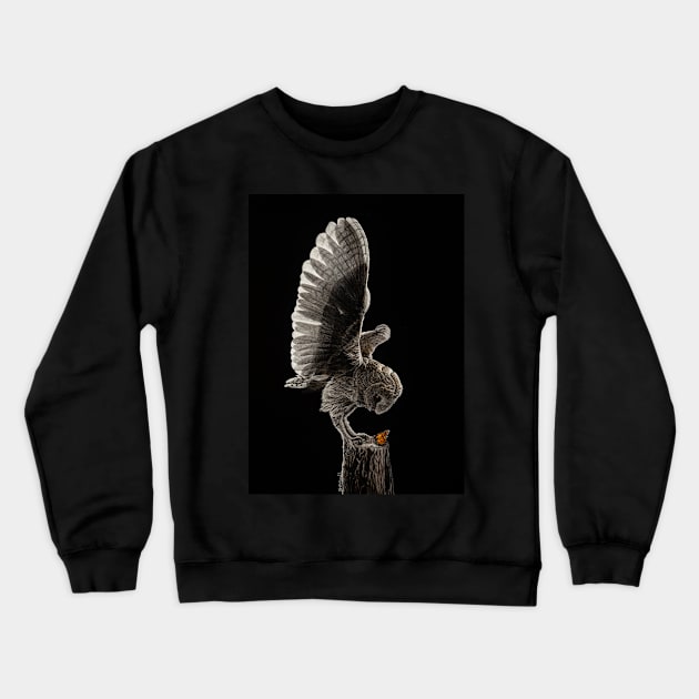 I am the Monarch of the Tree Crewneck Sweatshirt by havenhill studios